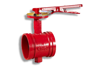 手柄蝶閥-溝槽蝶閥-溝槽手柄蝶閥